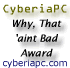 CyberiaPC Award