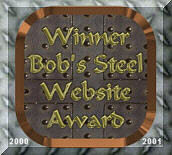 Bob's Steel Website Award