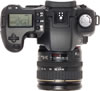 Canon D60 top